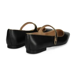 LAUREN RALPH LAUREN Merceditas de Mujer LONDYN MJ2 001 NEGRO