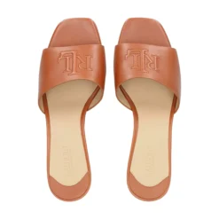 LAUREN RALPH LAUREN Sandalias con tacón de Mujer EVERLEY HEEL 002 TAN