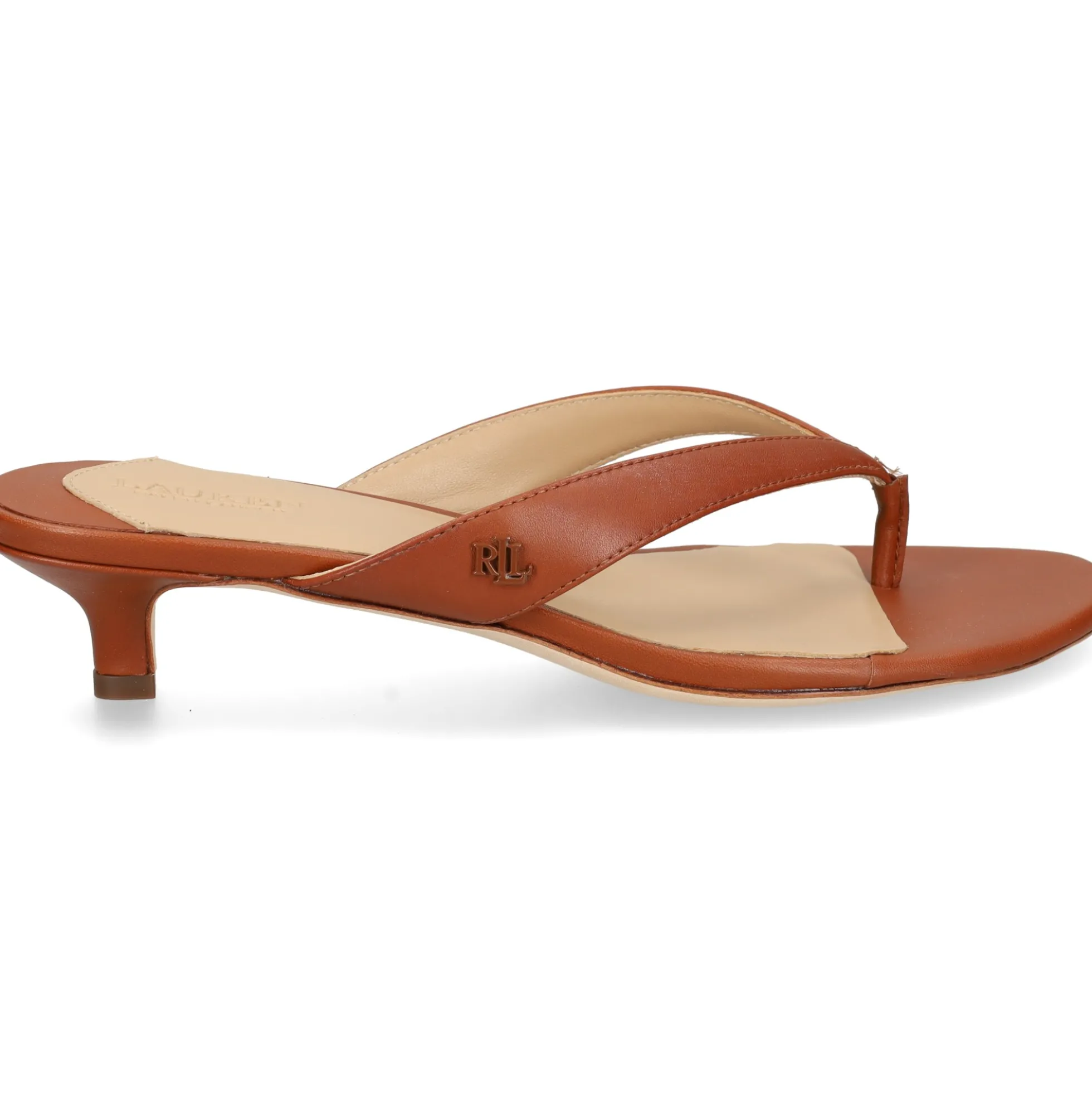 LAUREN RALPH LAUREN Sandalias con tacón de Mujer FRANCESA-SANDALS 002 TAN