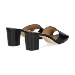 LAUREN RALPH LAUREN Sandalias con tacón de Mujer EVERLEY HEEL 001 NEGRO