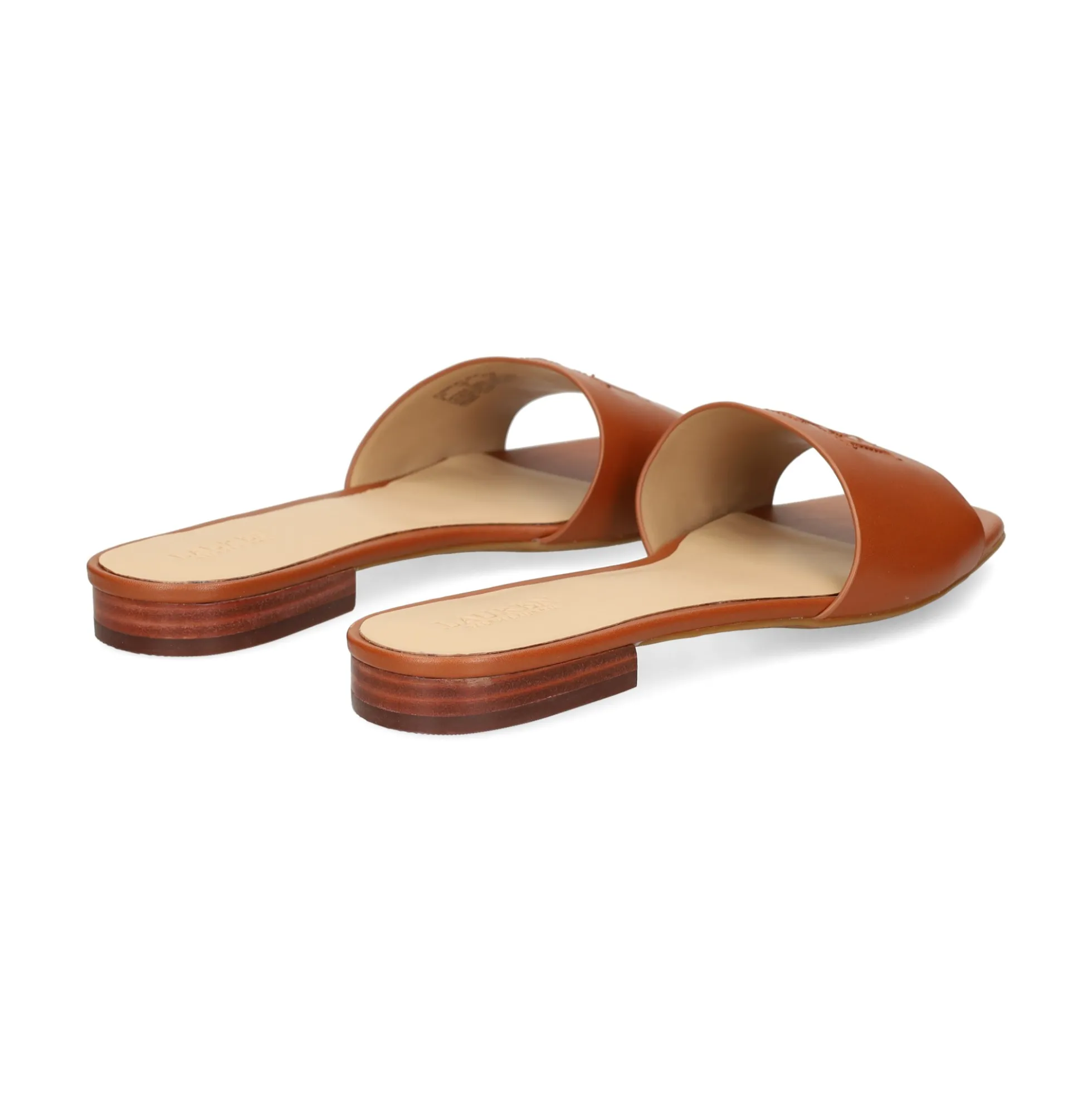 LAUREN RALPH LAUREN Sandalias planas de Mujer EVERLEY SLD 002 TAN