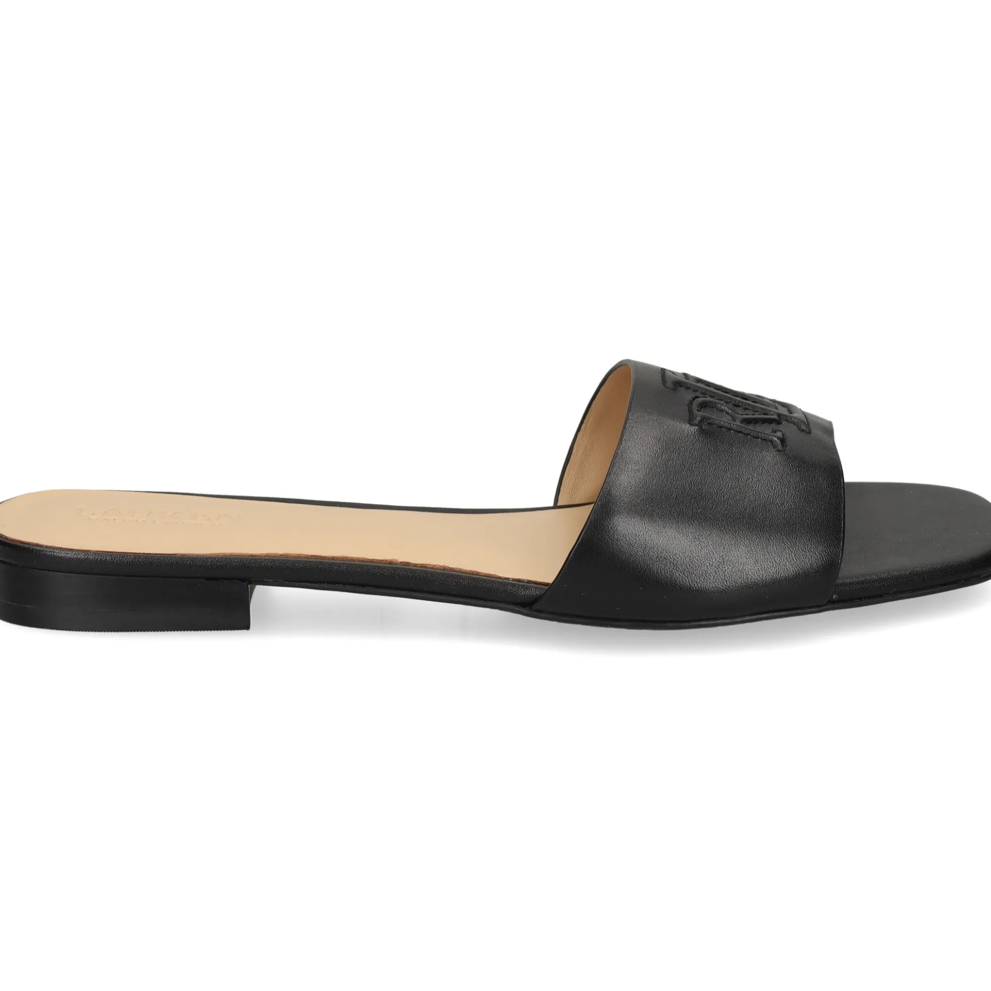 LAUREN RALPH LAUREN Sandalias planas de Mujer EVERLEY SLD 001 NEGRO