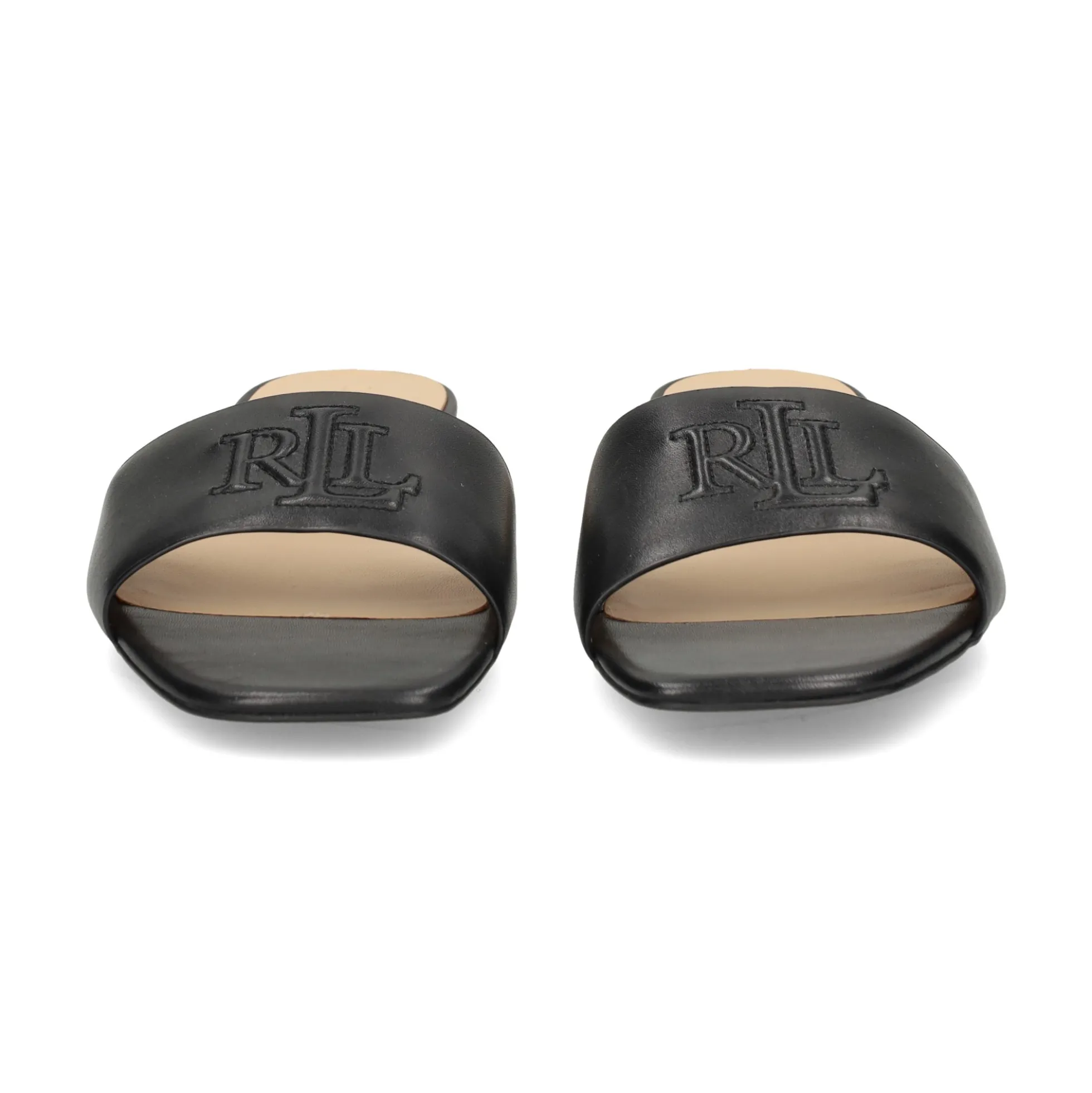 LAUREN RALPH LAUREN Sandalias planas de Mujer EVERLEY SLD 001 NEGRO