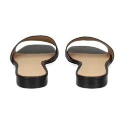 LAUREN RALPH LAUREN Sandalias planas de Mujer EVERLEY SLD 001 NEGRO