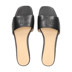 LAUREN RALPH LAUREN Sandalias planas de Mujer EVERLEY SLD 001 NEGRO