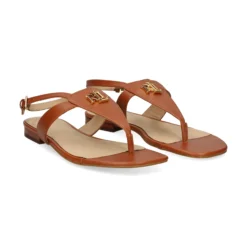 LAUREN RALPH LAUREN Sandalias planas de Mujer EVERLEY 002 TAN