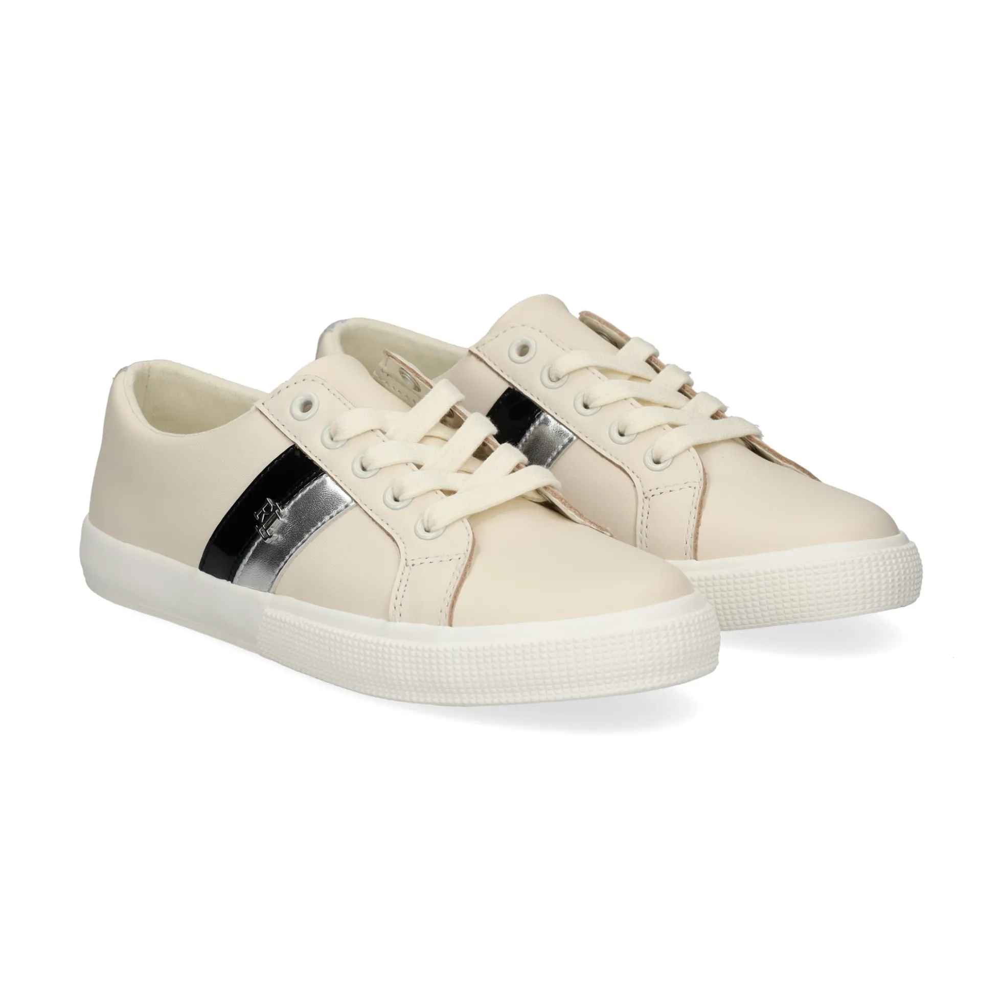 LAUREN RALPH LAUREN Zapatillas de Mujer JANSON II 001 BLACK/WHITE