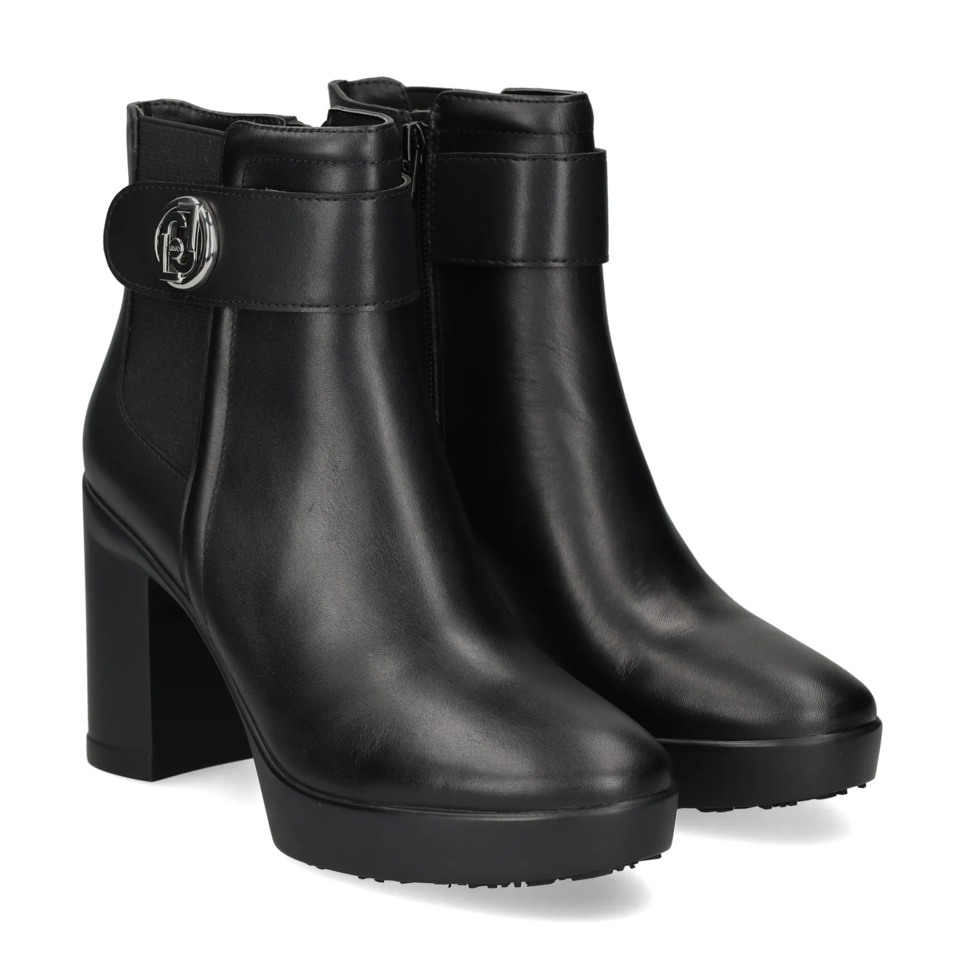 LIU·JO Botines con tacón de Mujer SF3129PX241 22222 NEGRO