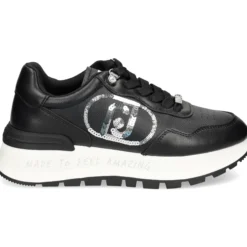 LIU·JO Zapatillas de Mujer BF3087EX207 01039 BLKA/SILV