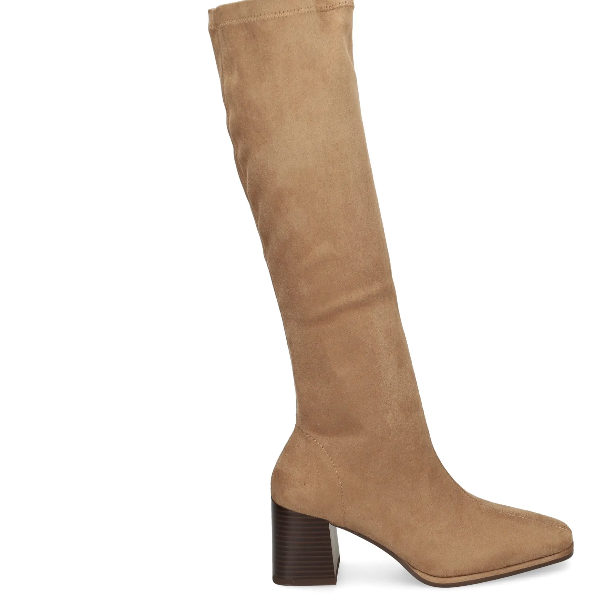 LODI Botas con tacón de Mujer HIT4001 CAMEL