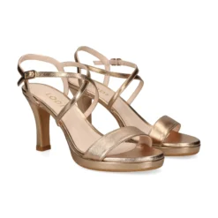 LODI Sandalias con plataforma de Mujer LESERA LATON