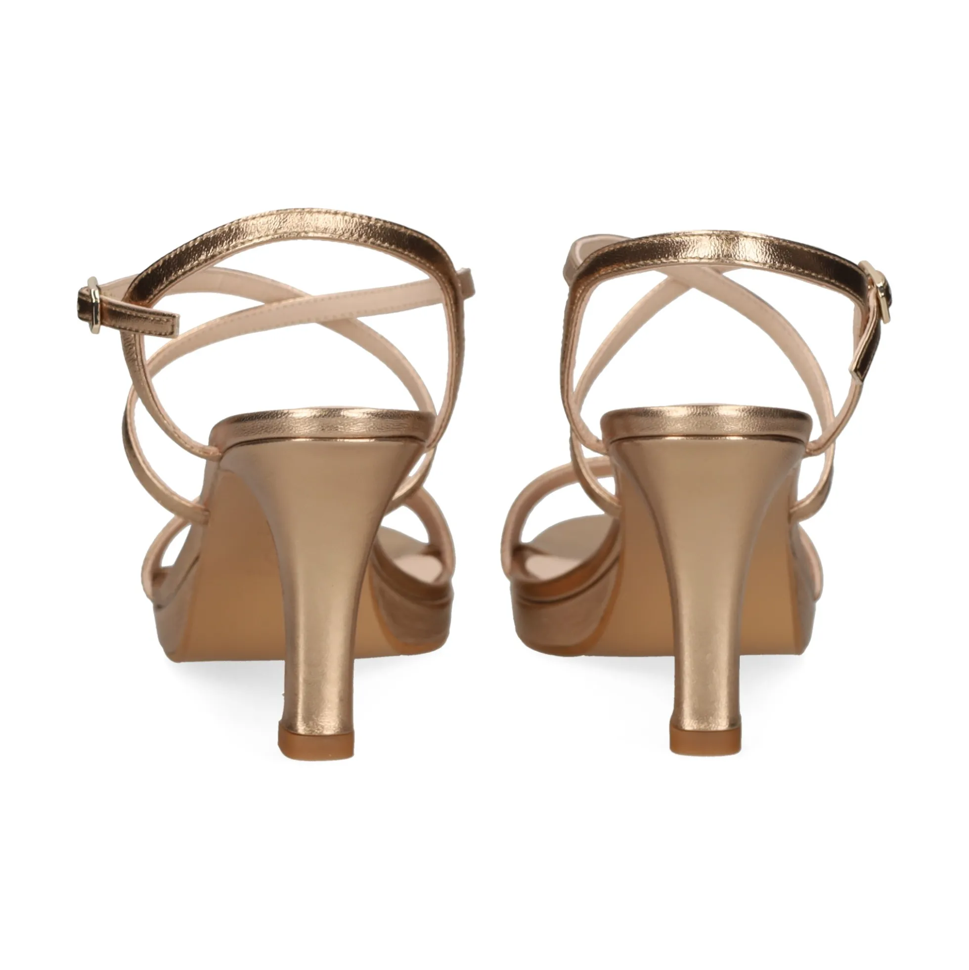 LODI Sandalias con plataforma de Mujer LESERA LATON