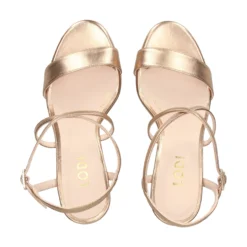 LODI Sandalias con plataforma de Mujer LESERA LATON