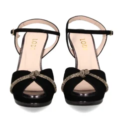 LODI Sandalias con plataforma de Mujer PASU NEGRO