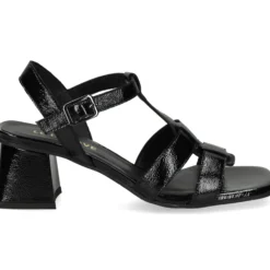LODI Sandalias con tacón de Mujer MIL5214-GO NEGRO