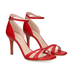 LODI Sandalias con tacón de Mujer SARLY ROJO