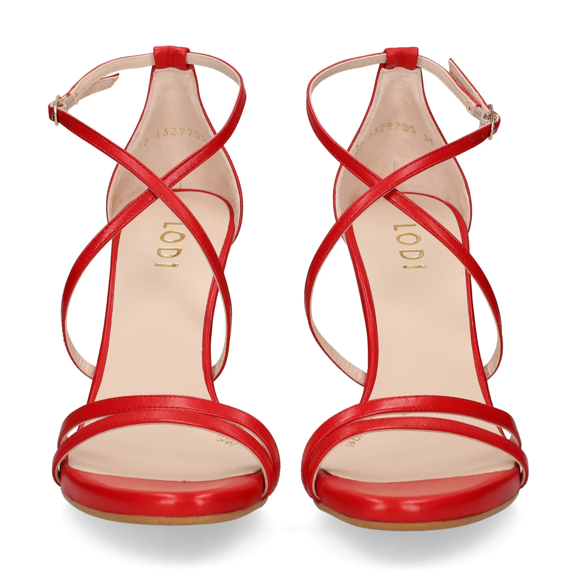 LODI Sandalias con tacón de Mujer INRIKO-X SCARLET