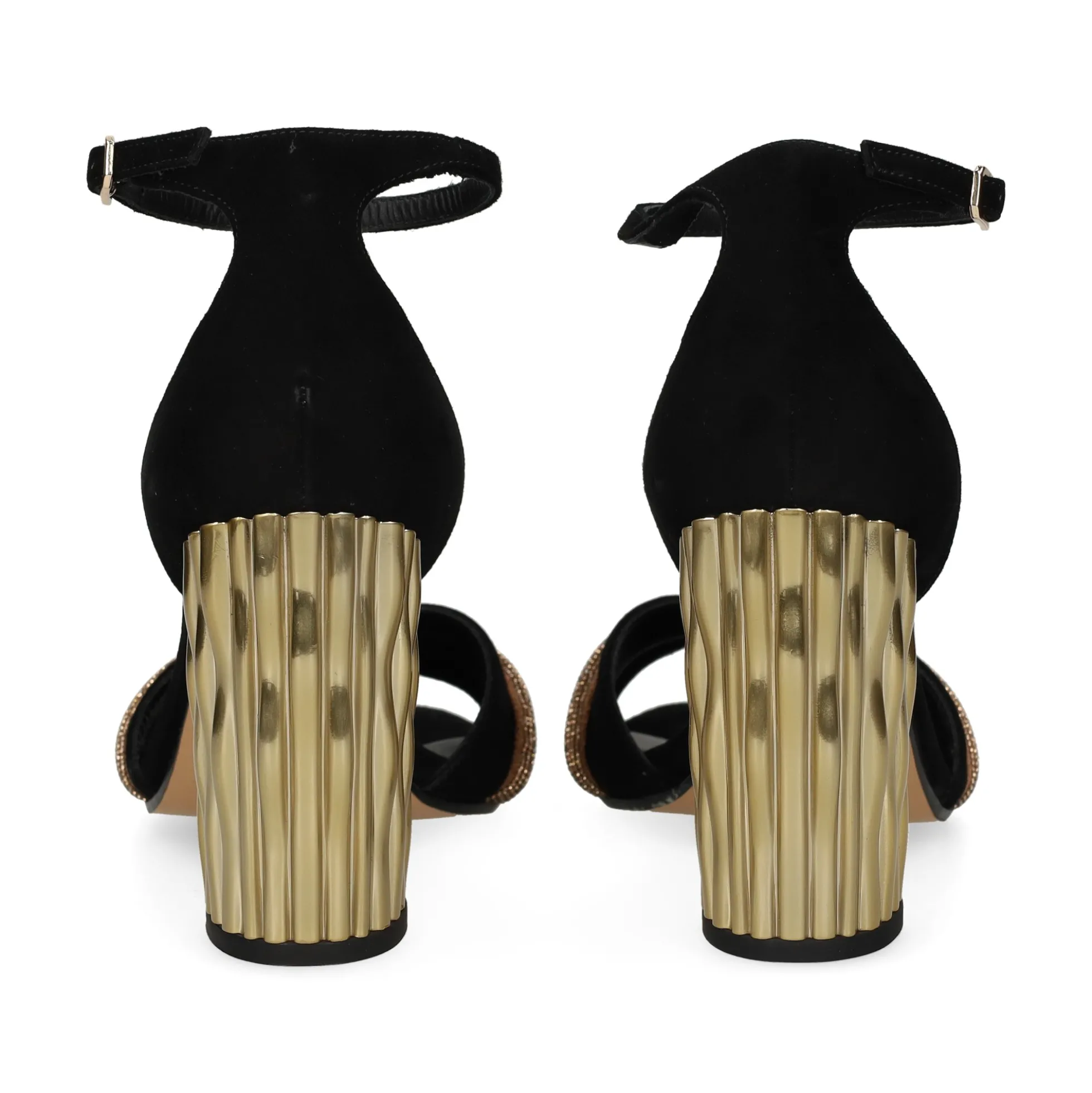 LODI Sandalias con tacón de Mujer WELTER NEGRO/TOPAZ