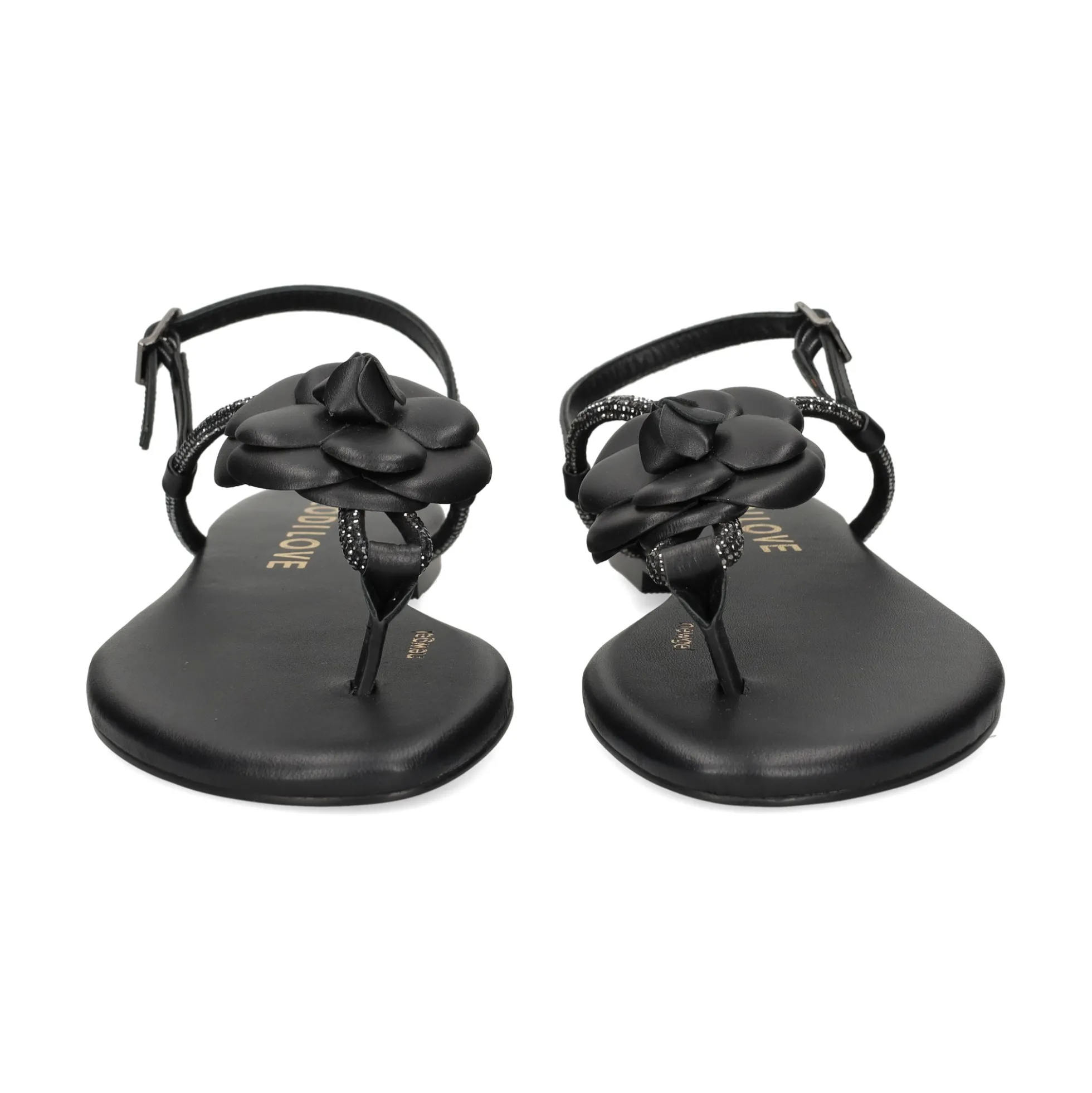 LODI Sandalias planas de Mujer BR5500 C1 NEGRO