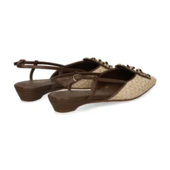 LODI Zapatos cuña A-COMO C1 NAT/TESTA