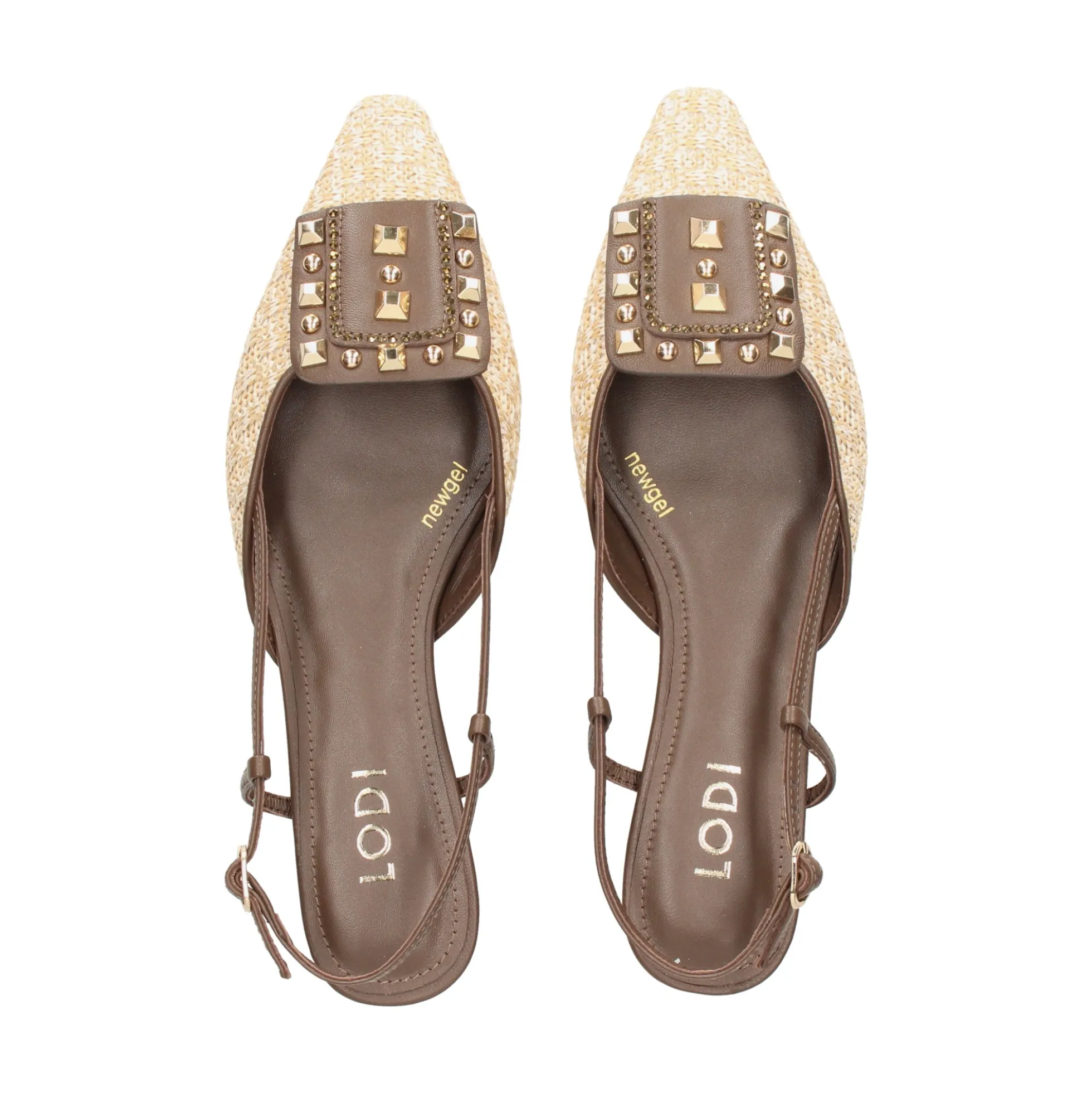 LODI Zapatos cuña A-COMO C1 NAT/TESTA