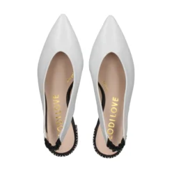 LODI Zapatos de tacón bajo COR1153LOV BLANCO/B/N