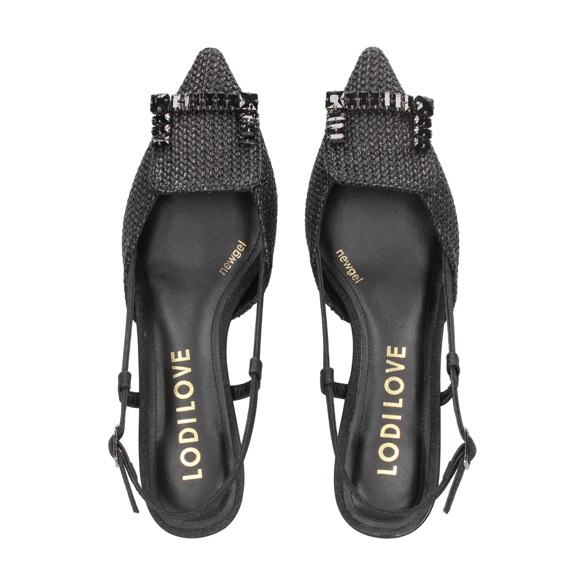 LODI Zapatos de tacón bajo DA5502 C1 NEGRO