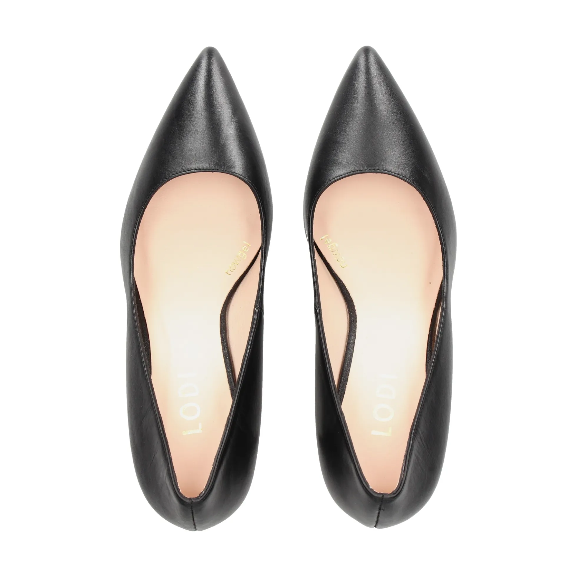 LODI Zapatos de tacón medio de Mujer MONROES-TP NEGRO