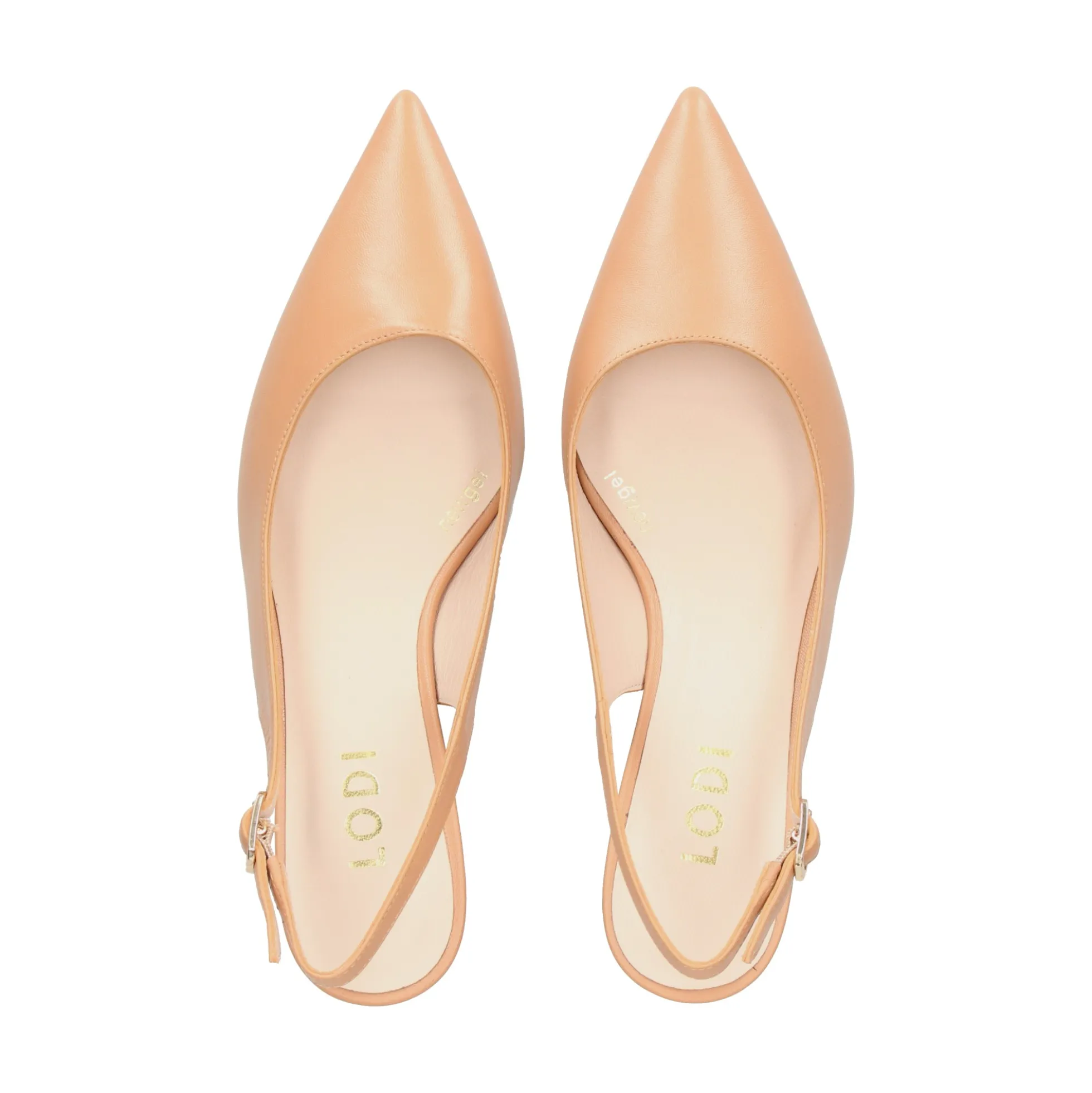 LODI Zapatos de tacón medio de Mujer CHASE CAMELLO C201