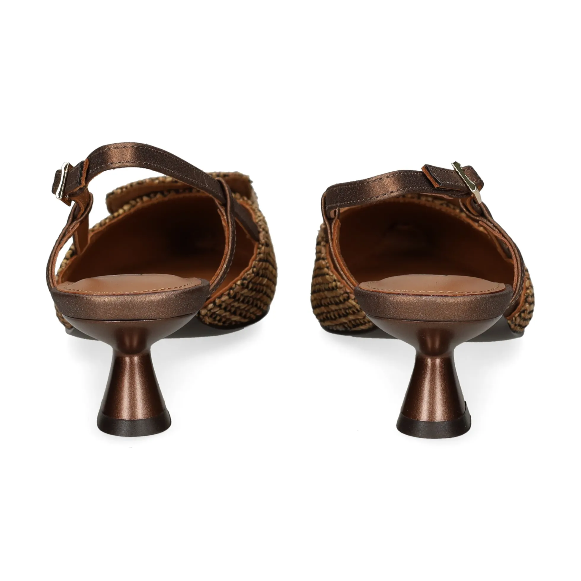 LODI Zapatos de tacón medio de Mujer A-CASIOPEA C3 BRONCE