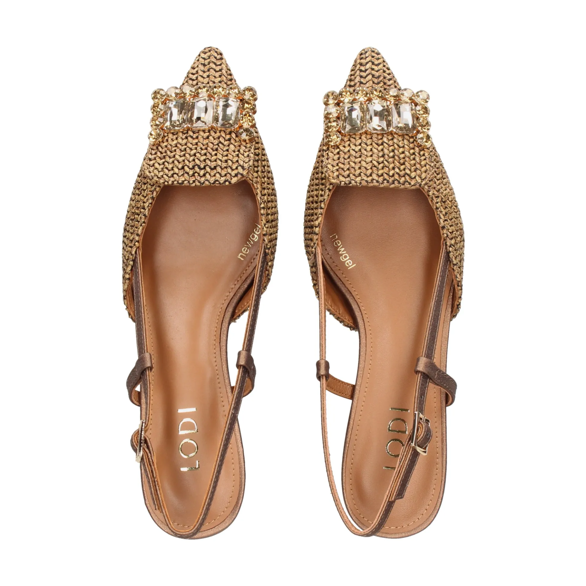 LODI Zapatos de tacón medio de Mujer A-CASIOPEA C3 BRONCE