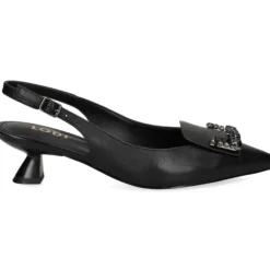LODI Zapatos de tacón medio de Mujer RINO NEGRO