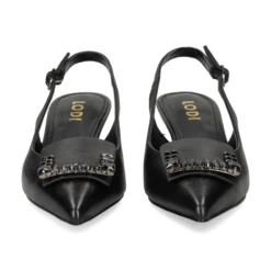LODI Zapatos de tacón medio de Mujer RINO NEGRO