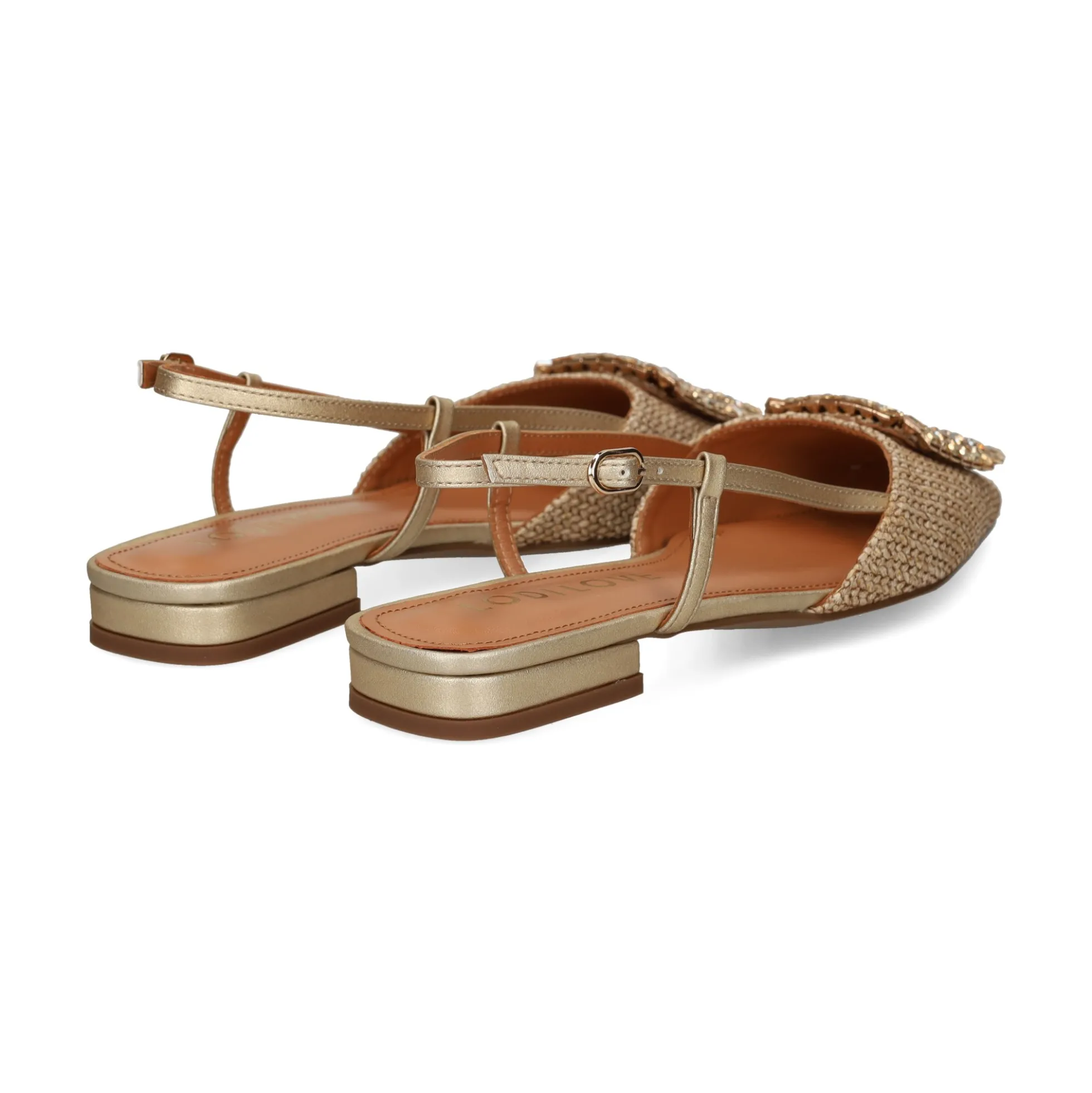 LODI Zapatos planos de Mujer BO5504 C2 CAMEL