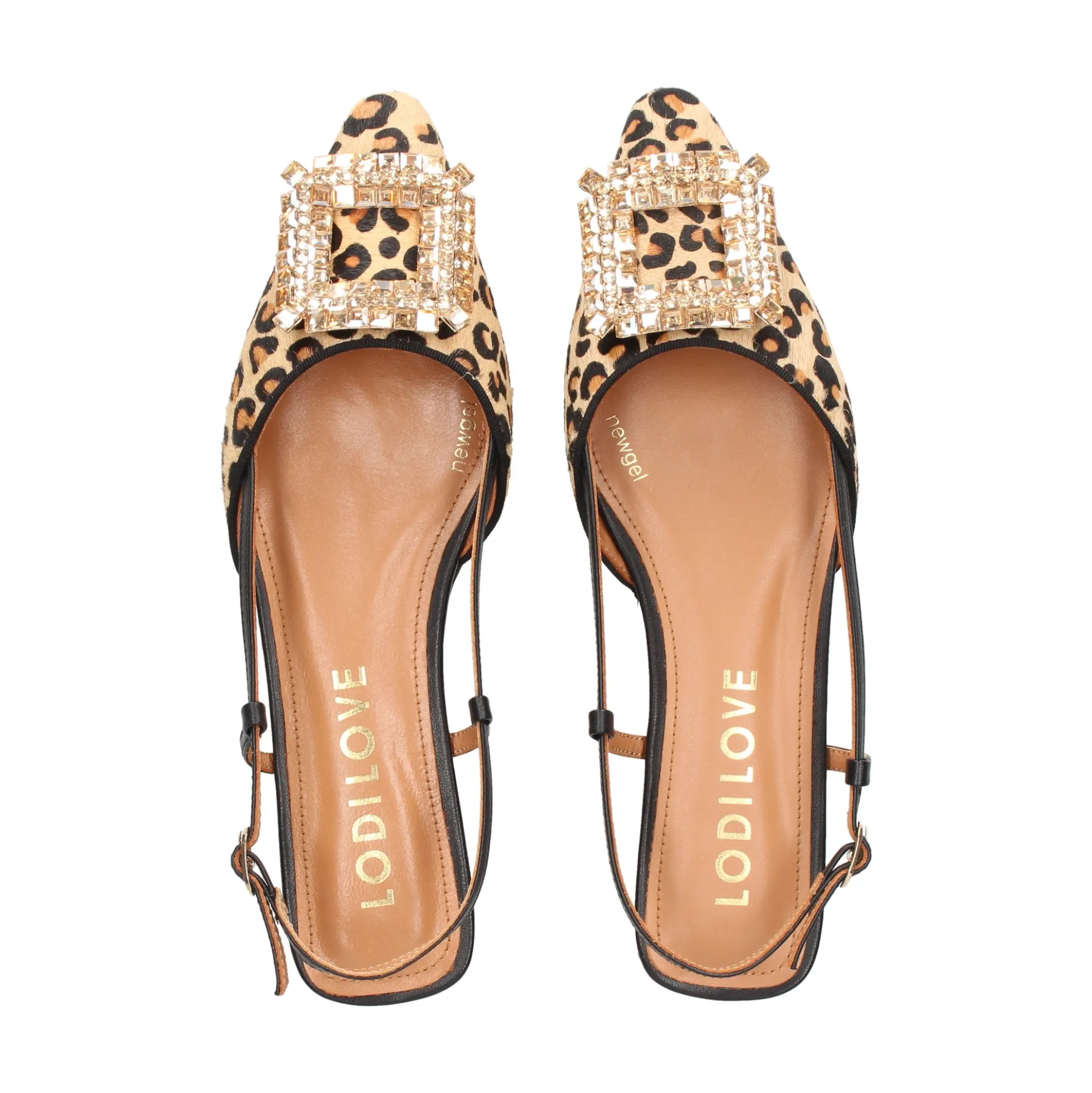 LODI Zapatos planos de Mujer BO5504-P C1 LEOPARDO