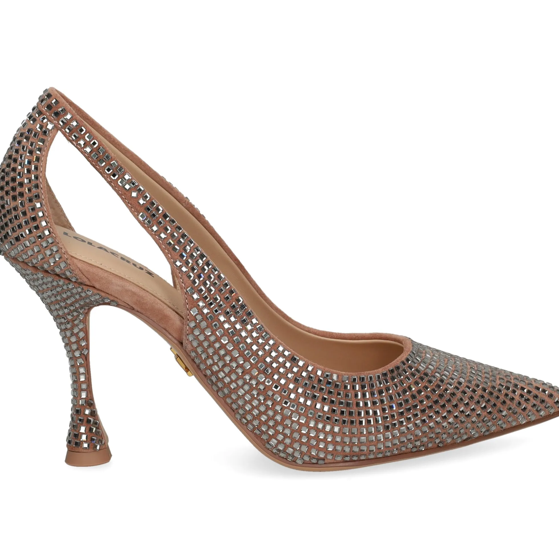LOLA CRUZ Zapatos de tacón alto 203Z04BK NUDE