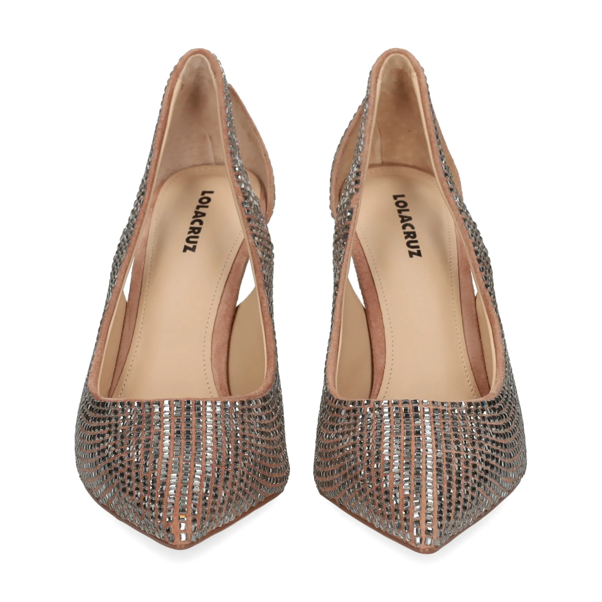 LOLA CRUZ Zapatos de tacón alto 203Z04BK NUDE