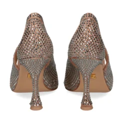 LOLA CRUZ Zapatos de tacón alto 203Z04BK NUDE