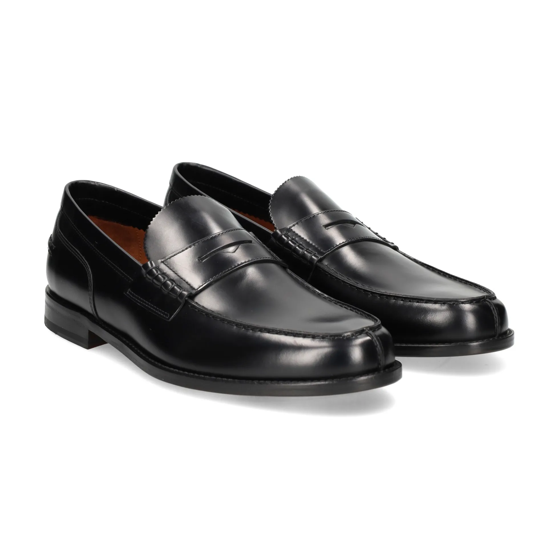 LOTTUSSE Mocasines de Hombre LL06902 001 NEGRO