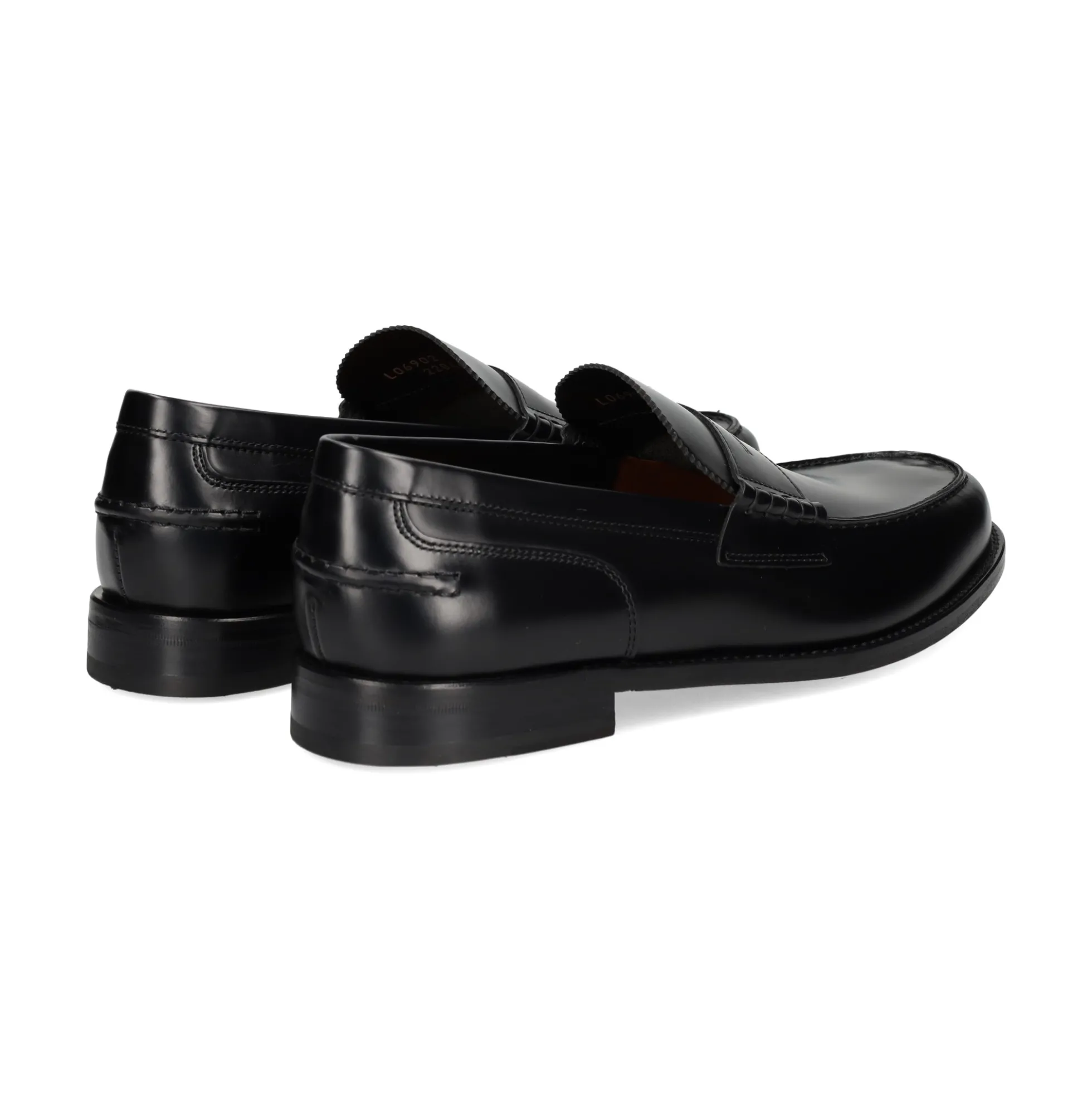 LOTTUSSE Mocasines de Hombre LL06902 001 NEGRO