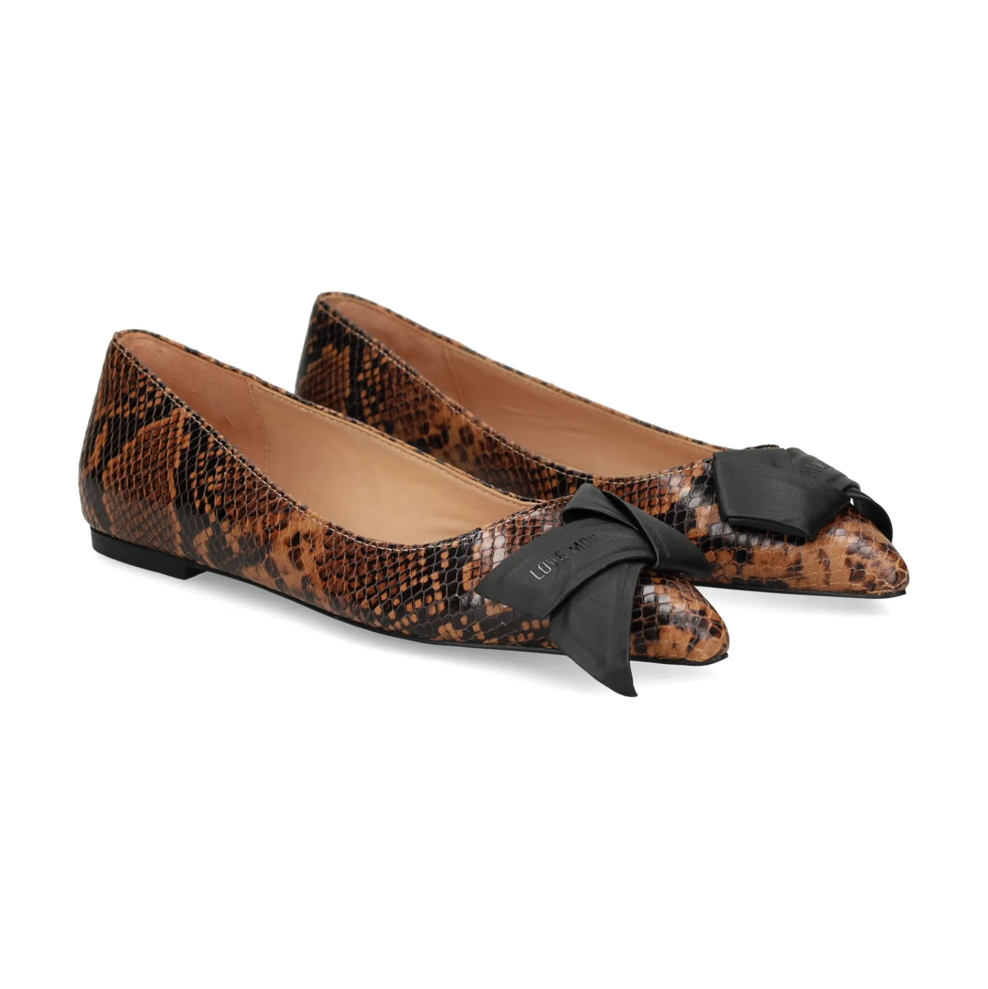 LOVE MOSCHINO Bailarinas de Mujer JA11121G1N 300 MARRONE