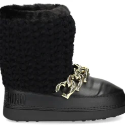 LOVE MOSCHINO Botines planos de Mujer JA24322G0L 000 BLACK/BLA