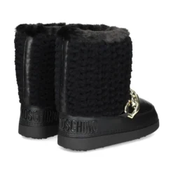 LOVE MOSCHINO Botines planos de Mujer JA24322G0L 000 BLACK/BLA