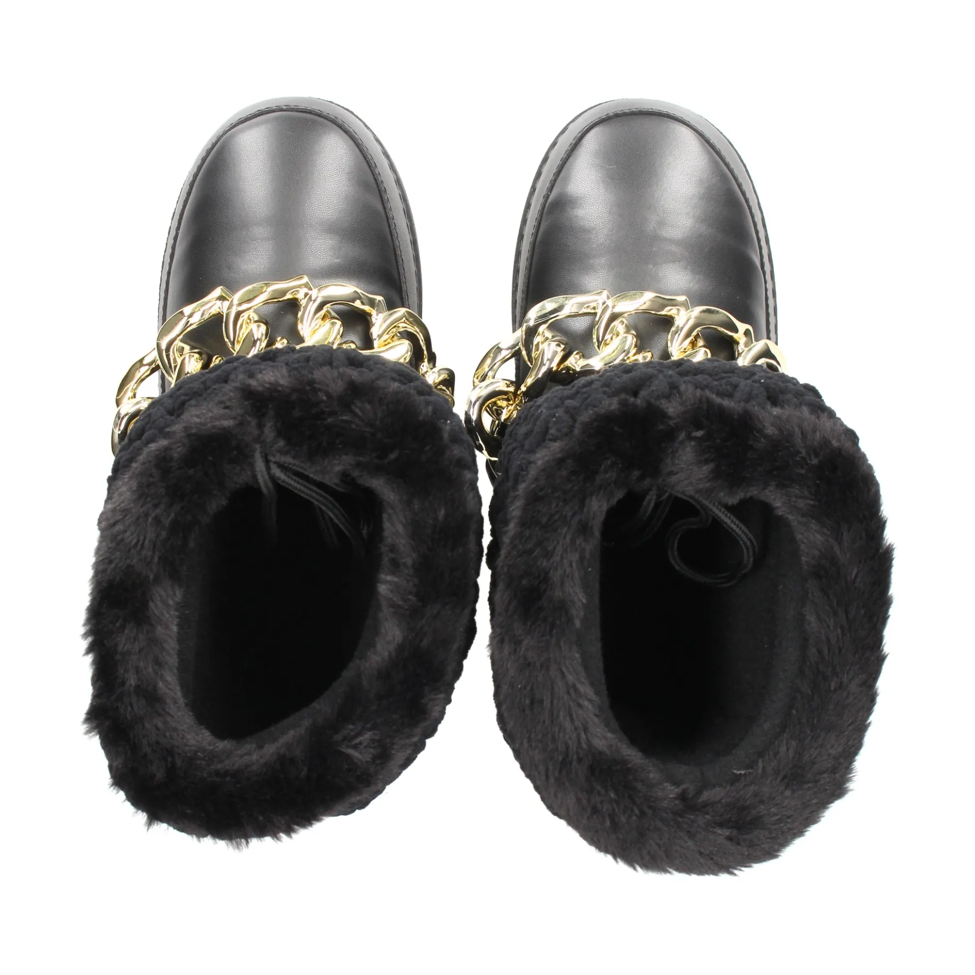 LOVE MOSCHINO Botines planos de Mujer JA24322G0L 000 BLACK/BLA