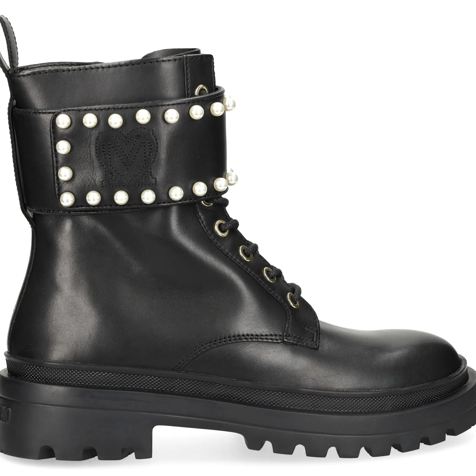 LOVE MOSCHINO Botines planos de Mujer JA24235G0L 000 NEGRO