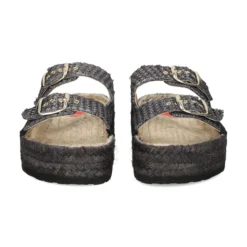 LOVE MOSCHINO Sandalias con plataforma de Mujer JA28393G0M 000 NEGRO
