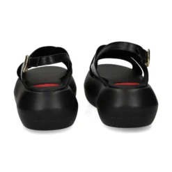 LOVE MOSCHINO Sandalias con plataforma de Mujer JA16207I0M 00A BLACK-WHITE