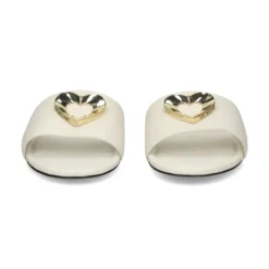 LOVE MOSCHINO Sandalias planas de Mujer JA28161G0M 102 MILK