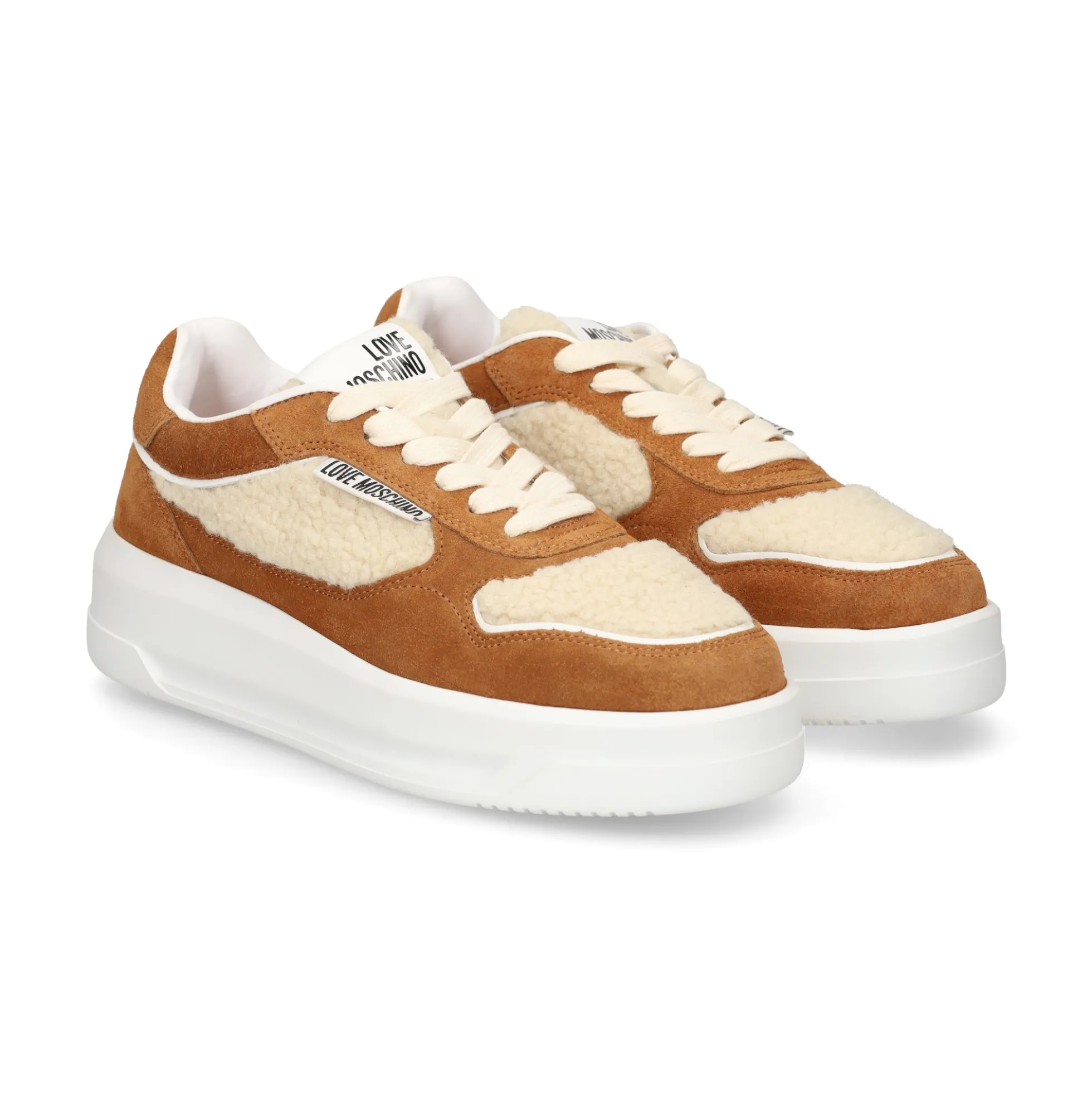 LOVE MOSCHINO Zapatillas de Mujer JA15295H0N 10A BIANCO/CROS