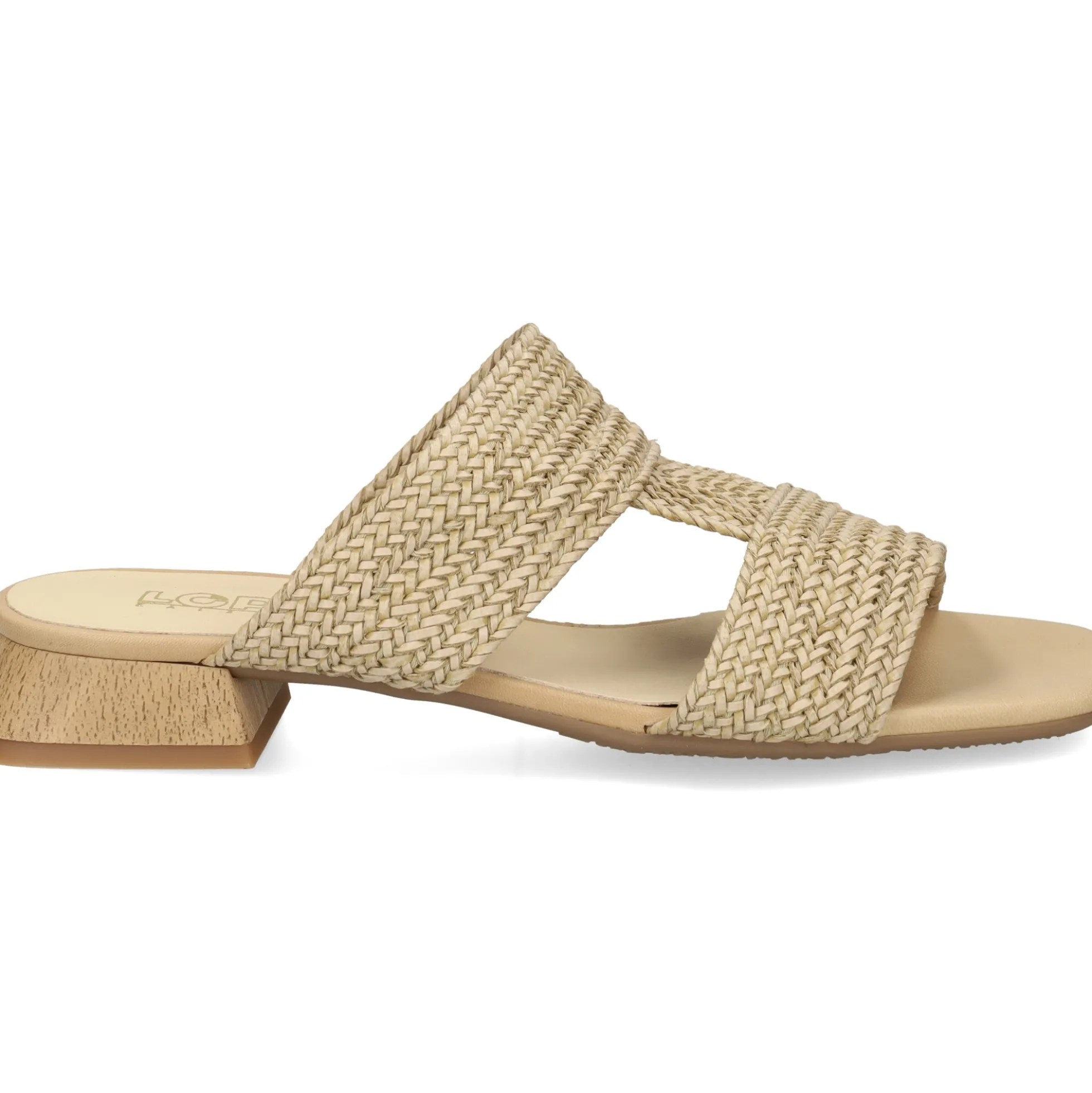LÓPEZ Sandalias planas de Mujer 23028 ARENA